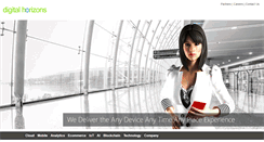 Desktop Screenshot of digitalhorizons.net